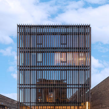 Black and White Building